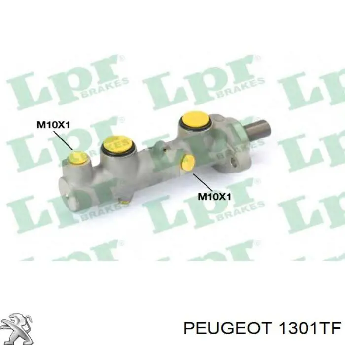 1301TF Peugeot/Citroen радиатор