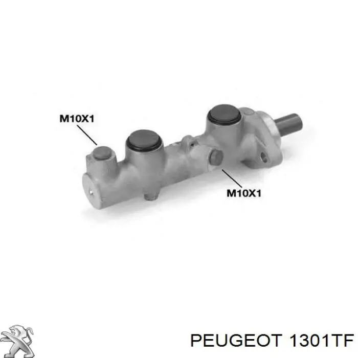 Radiador refrigeración del motor 1301TF Peugeot/Citroen