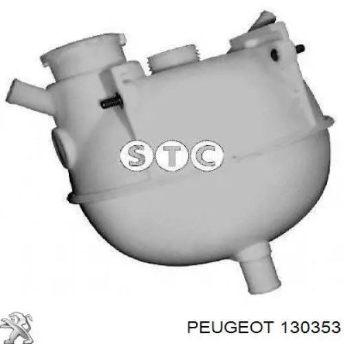 Купить 130353 Peugeot/Citroen Водяной бачок системы охлаждения