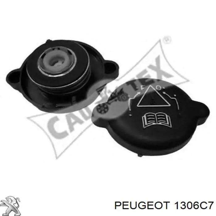 Купить 1306C7 Peugeot/Citroen Крышка/пробка расширительного бачка