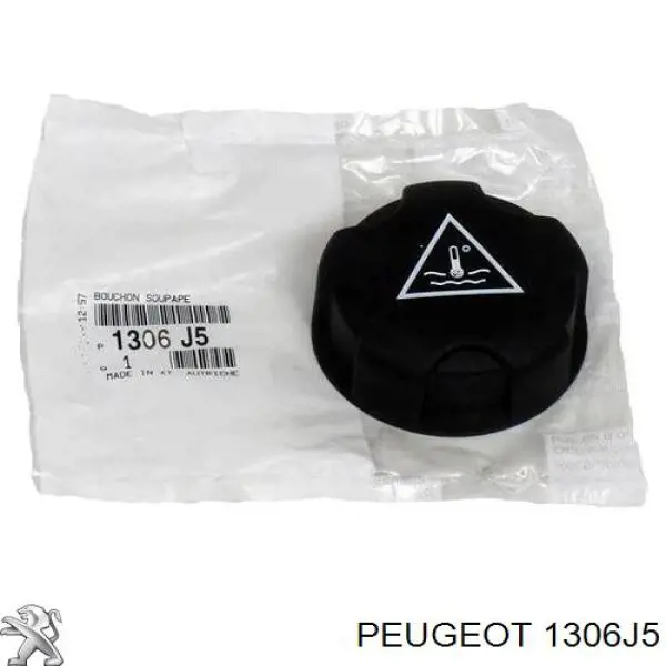 1306J5 Peugeot/Citroen Tampa (tampão) do tanque de expansão