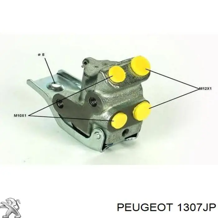 Купить 1307JP Peugeot/Citroen Шланг радиатора охлаждения нижний