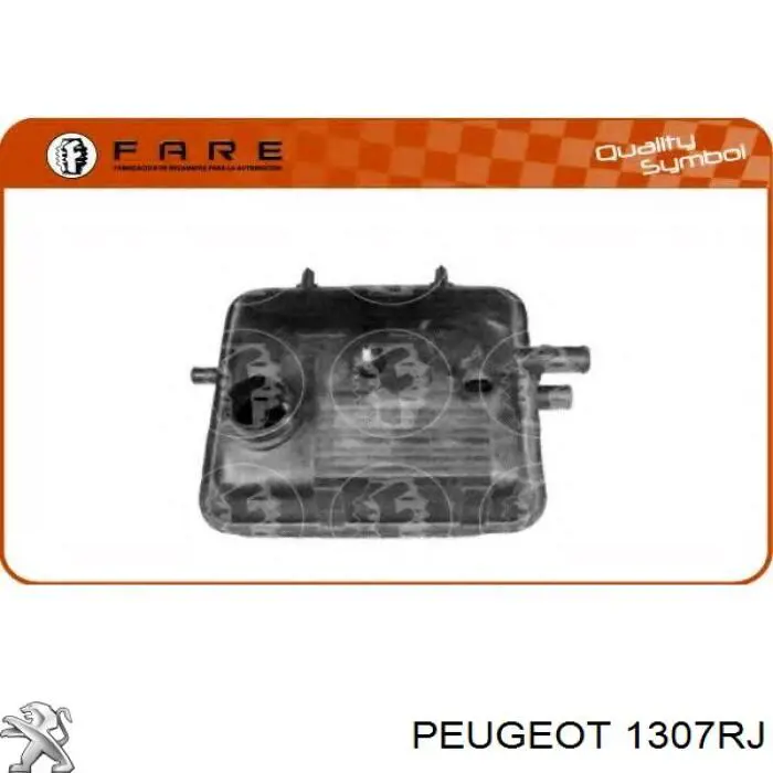 Купить 1307RJ Peugeot/Citroen Водяной бачок системы охлаждения