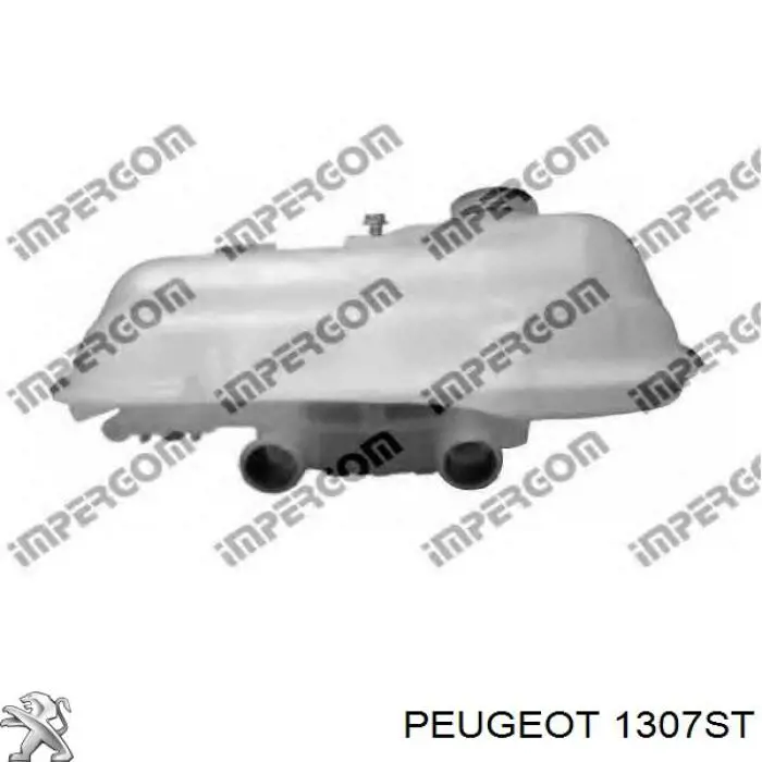 Купить 1307ST Peugeot/Citroen Водяной бачок системы охлаждения