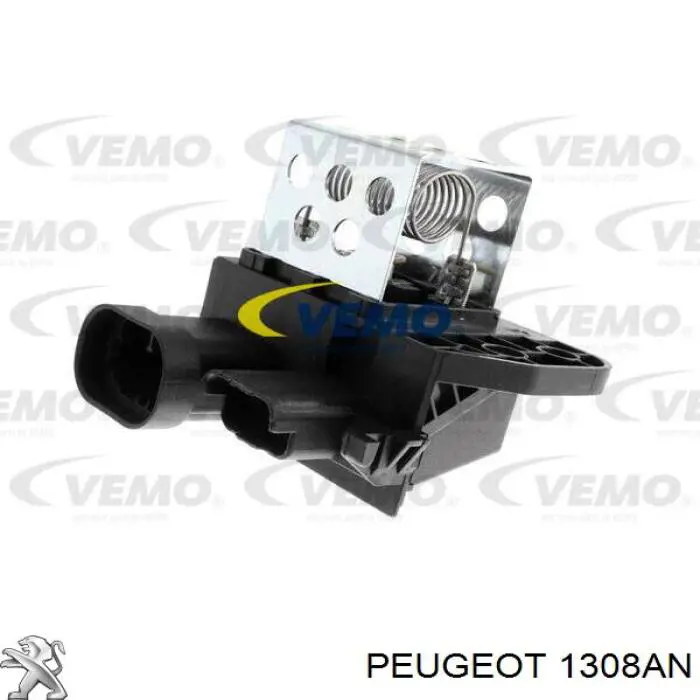 1308AN Peugeot/Citroen regulador de revoluções de ventilador de esfriamento (unidade de controlo)