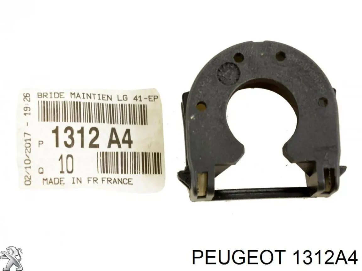 1312A4 Peugeot/Citroen consola do radiador superior