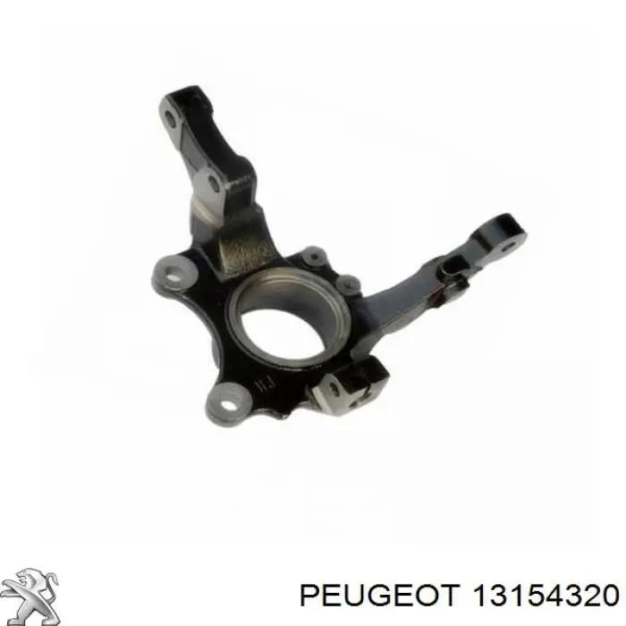 13154320 Peugeot/Citroen pino moente (extremidade do eixo dianteiro direito)