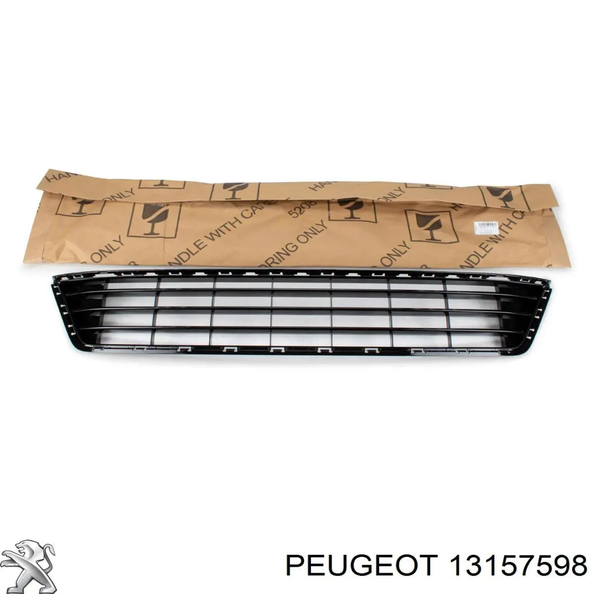 Накладка (рамка) решетки радиатора 13157598 Peugeot/Citroen