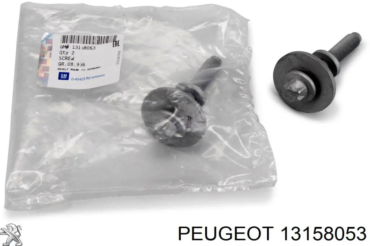 13158053 Peugeot/Citroen parafuso de fixação de viga dianteira (de plataforma veicular)