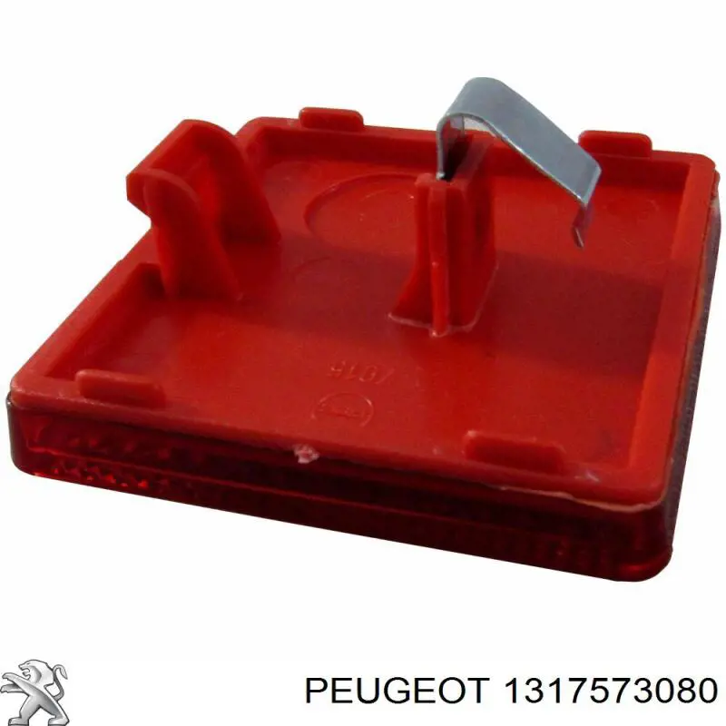 1317573080 Peugeot/Citroen retrorrefletor (refletor do pára-choque traseiro)