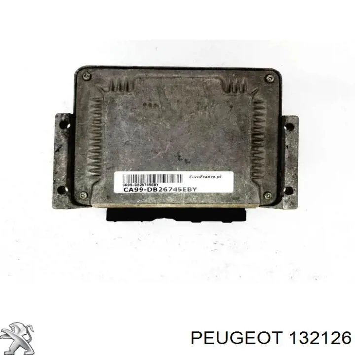 Soporte de radiador inferior (panel de montaje para foco) 132126 Peugeot/Citroen
