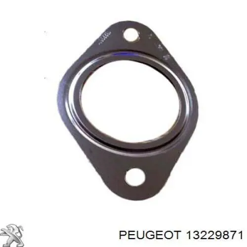 13229871 Peugeot/Citroen vedante de tubo de admissão do silenciador