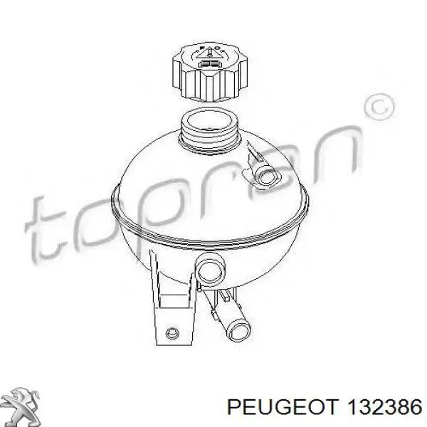 Botella de refrigeración 132386 Peugeot/Citroen