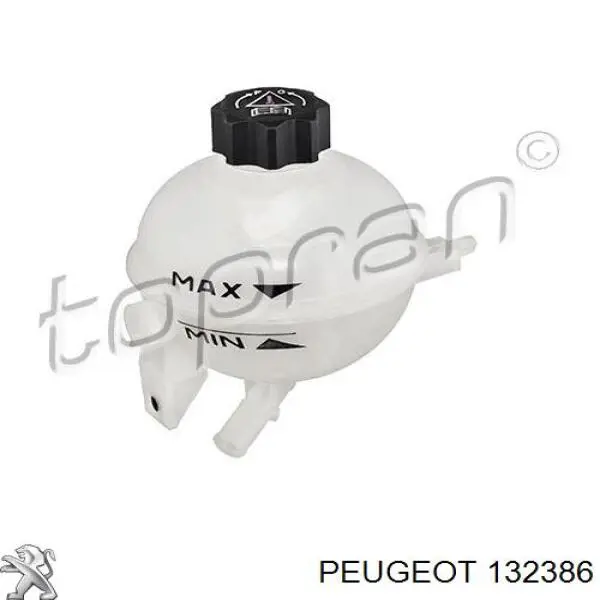 132386 Peugeot/Citroen tanque de expansão do sistema de esfriamento