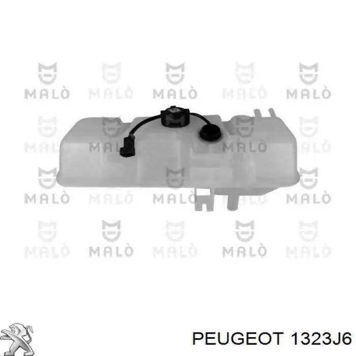 Купить 1323J6 Peugeot/Citroen Водяной бачок системы охлаждения
