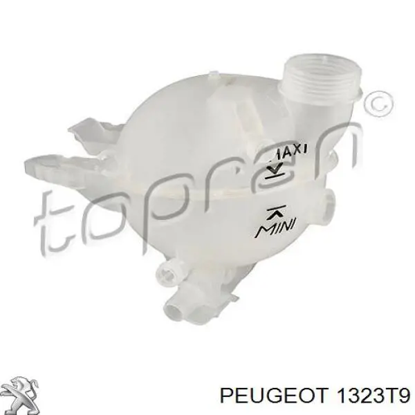 Botella de refrigeración 1323T9 Peugeot/Citroen