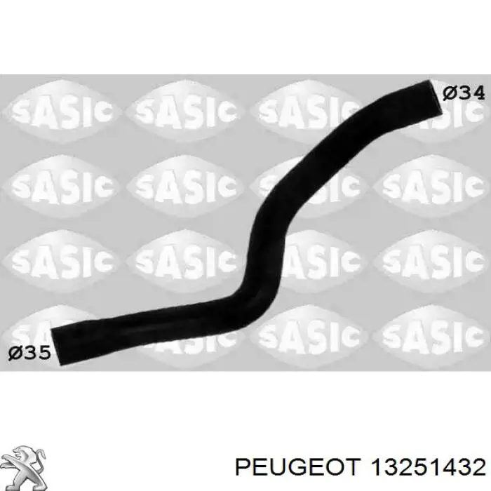 Патрубок радиатора CPPPL011 NTY