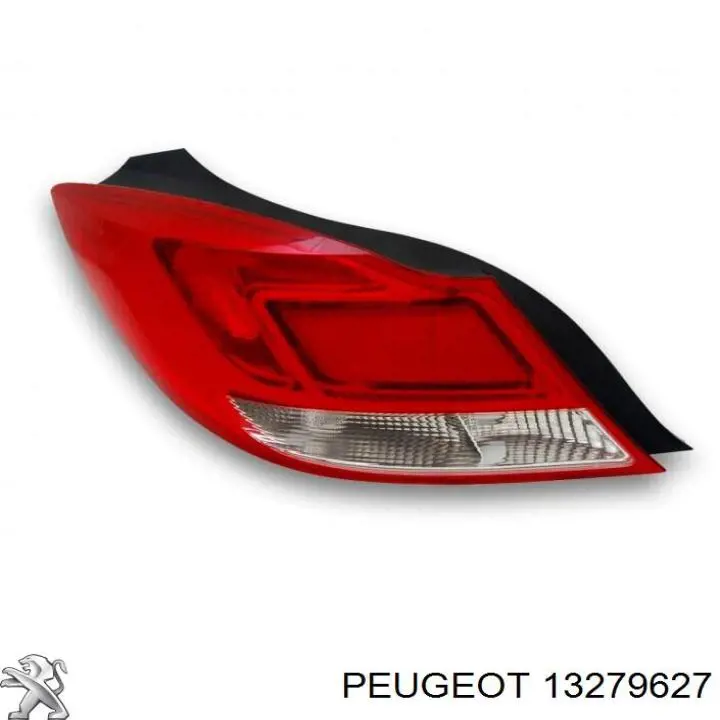 Фонарь задний левый 13279627 Peugeot/Citroen