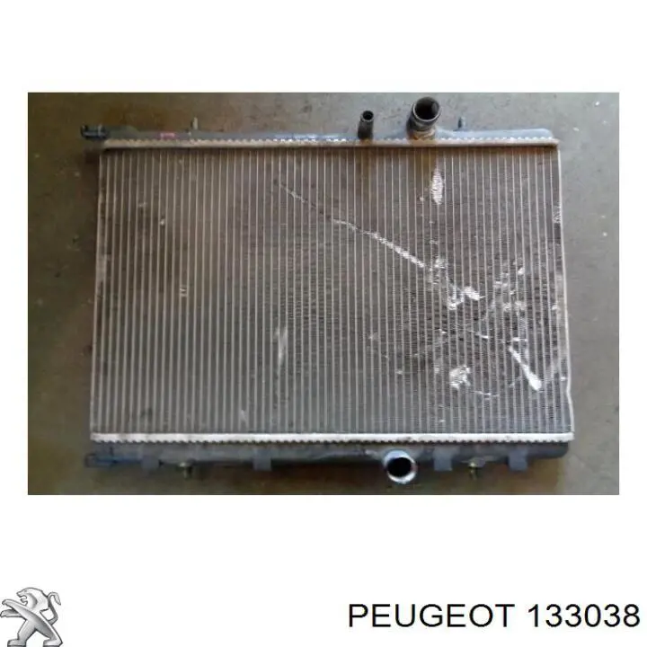 Радиатор 133038 Peugeot/Citroen
