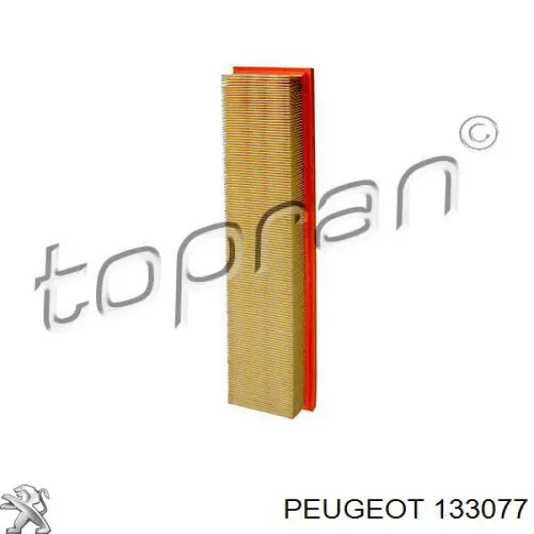 133077 Peugeot/Citroen radiador de esfriamento de motor