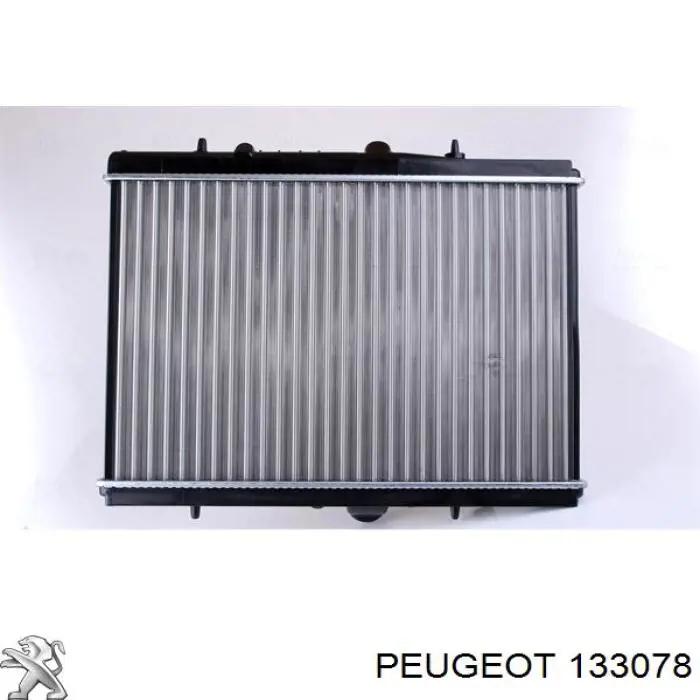 Radiador refrigeración del motor 133078 Peugeot/Citroen