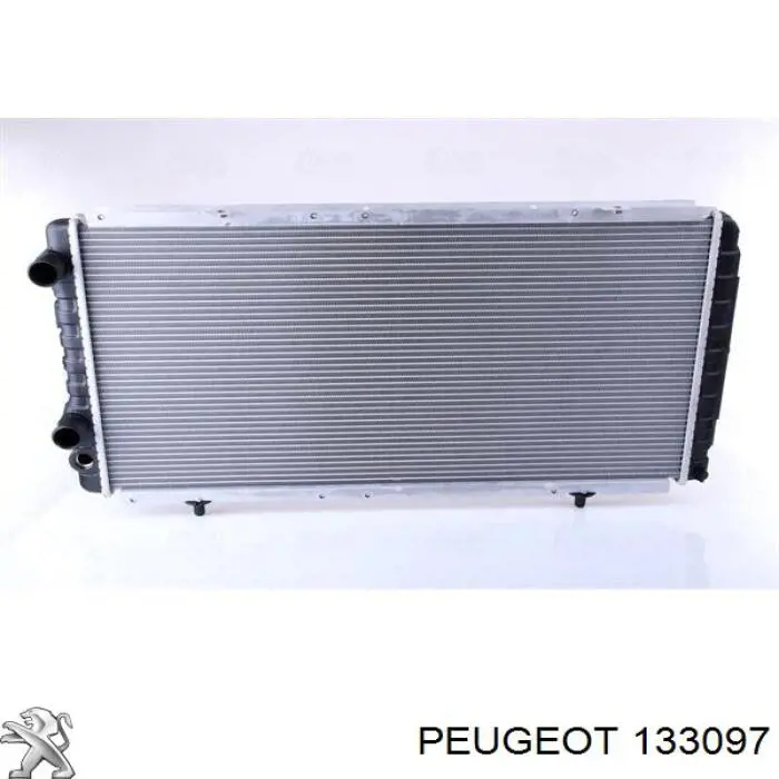 Radiador refrigeración del motor 133097 Peugeot/Citroen