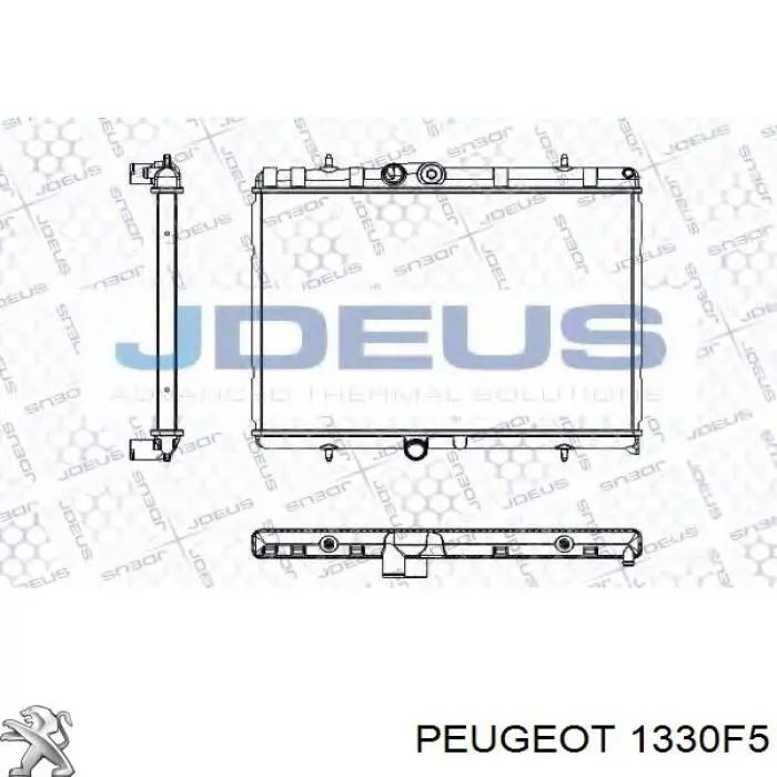 Радиатор охлаждения двигателя Peugeot/Citroen 1330F5 цена, от 48.27 USD