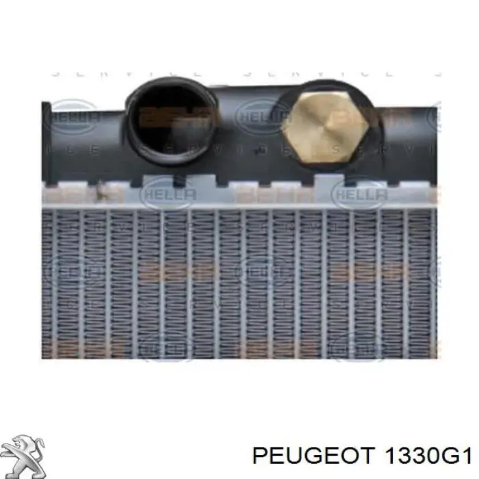 Купить 1330G1 Peugeot/Citroen Радиатор водяной
