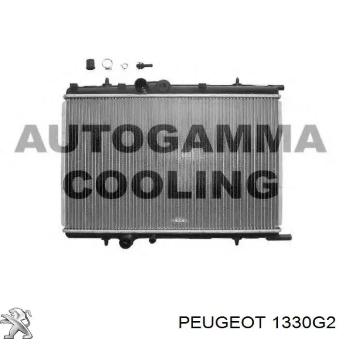 Радиатор охлаждения двигателя Peugeot/Citroen 1330G2 цена, от 50.35 USD