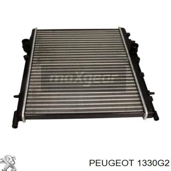 Radiador refrigeración del motor 1330G2 Peugeot/Citroen