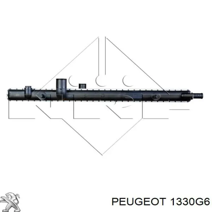 1330G6 Peugeot/Citroen Радиатор основной