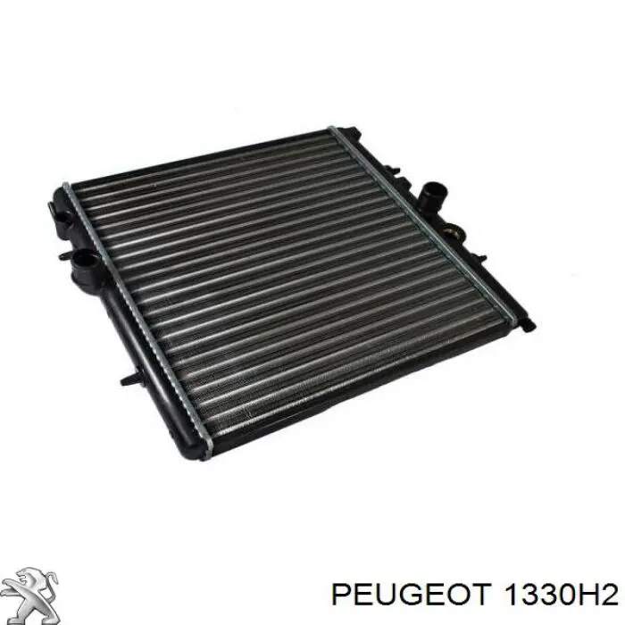 Radiador refrigeración del motor 1330H2 Peugeot/Citroen