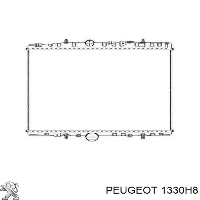 Купить 1330H8 Peugeot/Citroen Радиатор водяной
