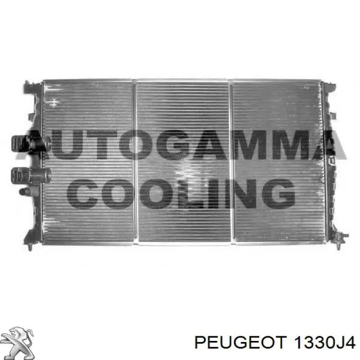 Радиатор охлаждения двигателя Peugeot/Citroen 1330J4 цена, от 66.03 USD