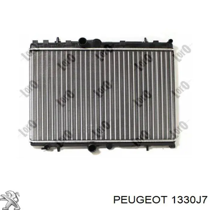 1330J7 Peugeot/Citroen radiador de esfriamento de motor