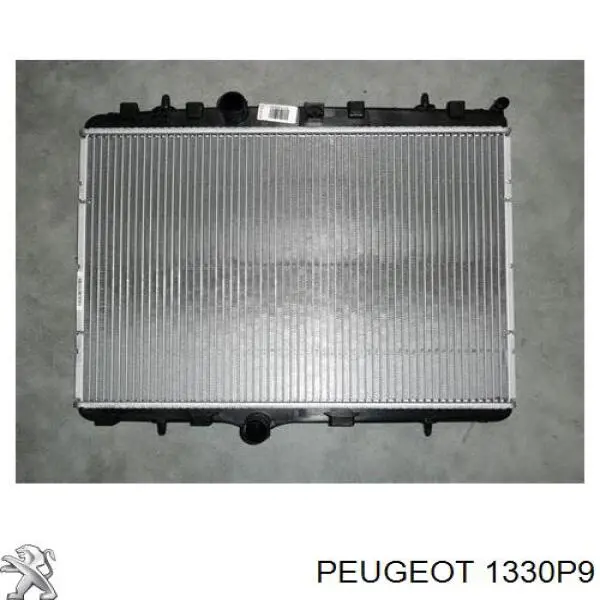 Radiador refrigeración del motor 1330P9 Peugeot/Citroen