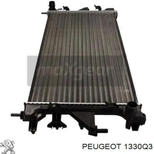 Radiador refrigeración del motor 1330Q3 Peugeot/Citroen