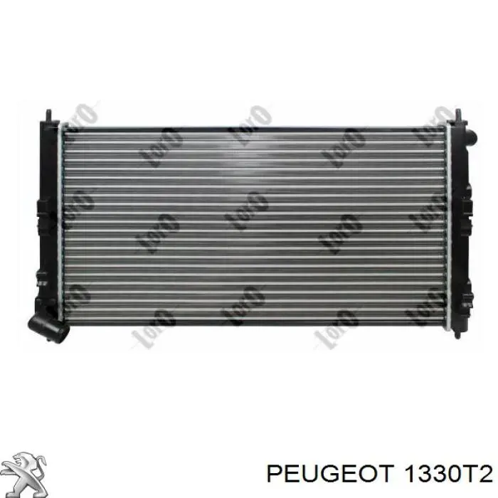 1330T2 Peugeot/Citroen Радиатор основной
