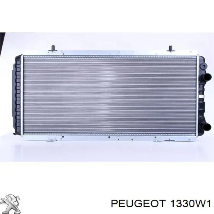 Radiador refrigeración del motor 1330W1 Peugeot/Citroen