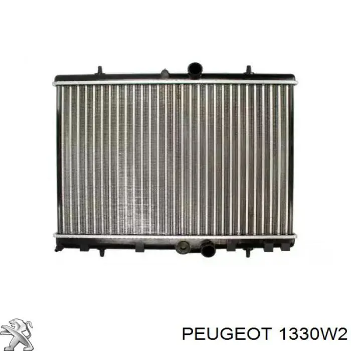 Radiador refrigeración del motor 1330W2 Peugeot/Citroen