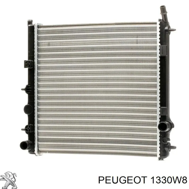Радиатор охлаждения двигателя Peugeot/Citroen 1330W8 цена, от 39.37 USD