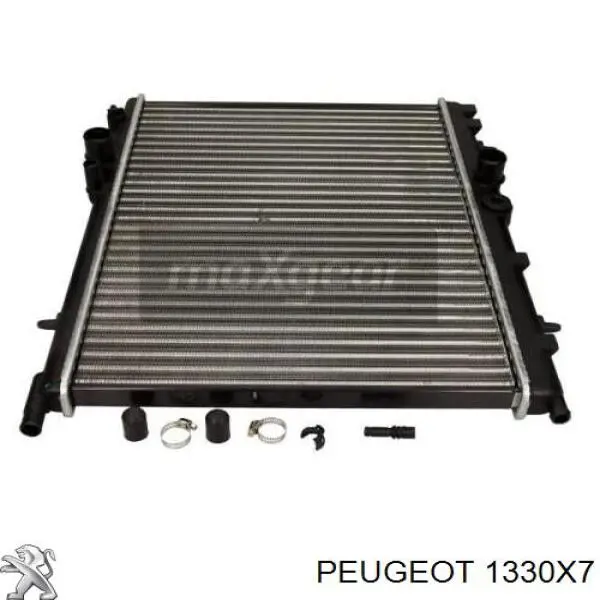 Radiador refrigeración del motor 1330X7 Peugeot/Citroen