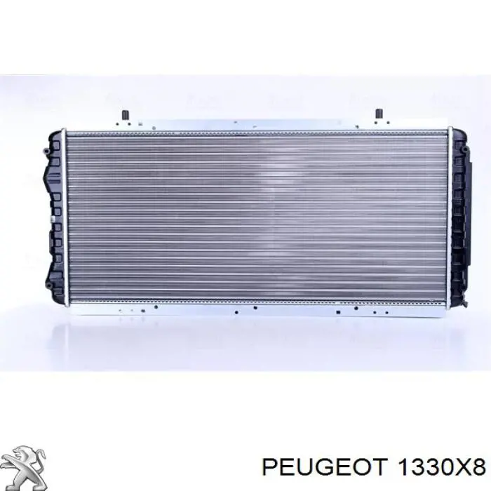 1330X8 Peugeot/Citroen Радиатор основной