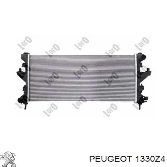 Radiador refrigeración del motor 1330Z4 Peugeot/Citroen