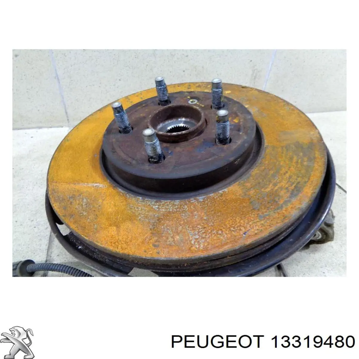 13319480 Peugeot/Citroen pino moente (extremidade do eixo dianteiro esquerdo)