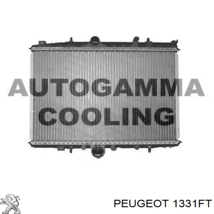 1331FT Peugeot/Citroen радиатор