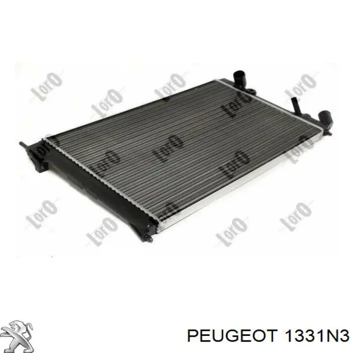 Радиатор охлаждения двигателя Peugeot/Citroen 1331N3 цена, от 38.57 USD