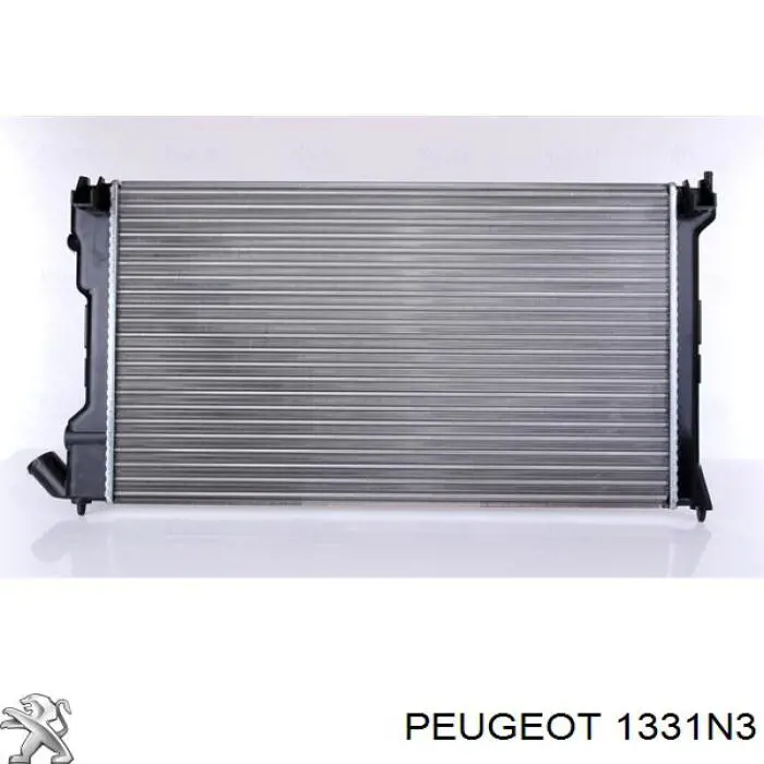 Радиатор 1331N3 Peugeot/Citroen