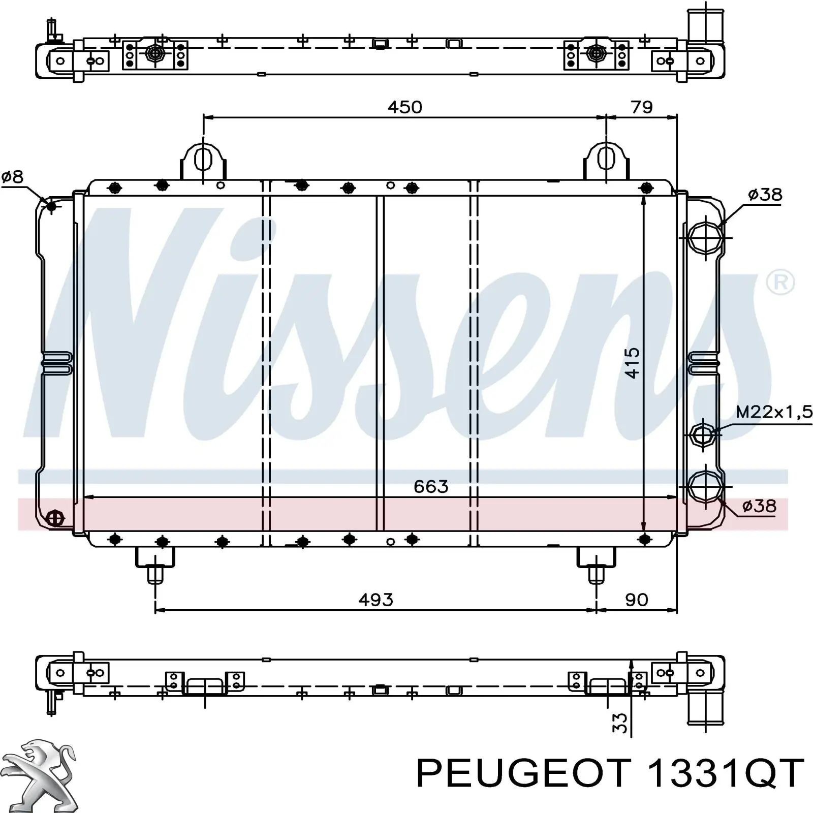 1331QT Peugeot/Citroen 