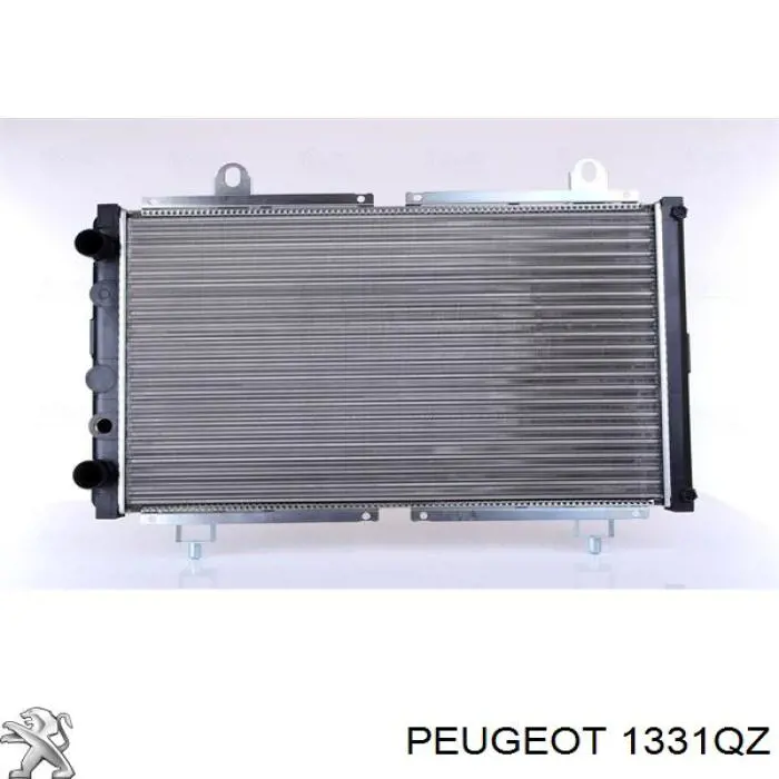 1331QZ Peugeot/Citroen радиатор